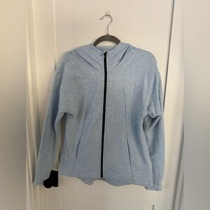 North face Blue Zip Up Hoodie size small. Never worn